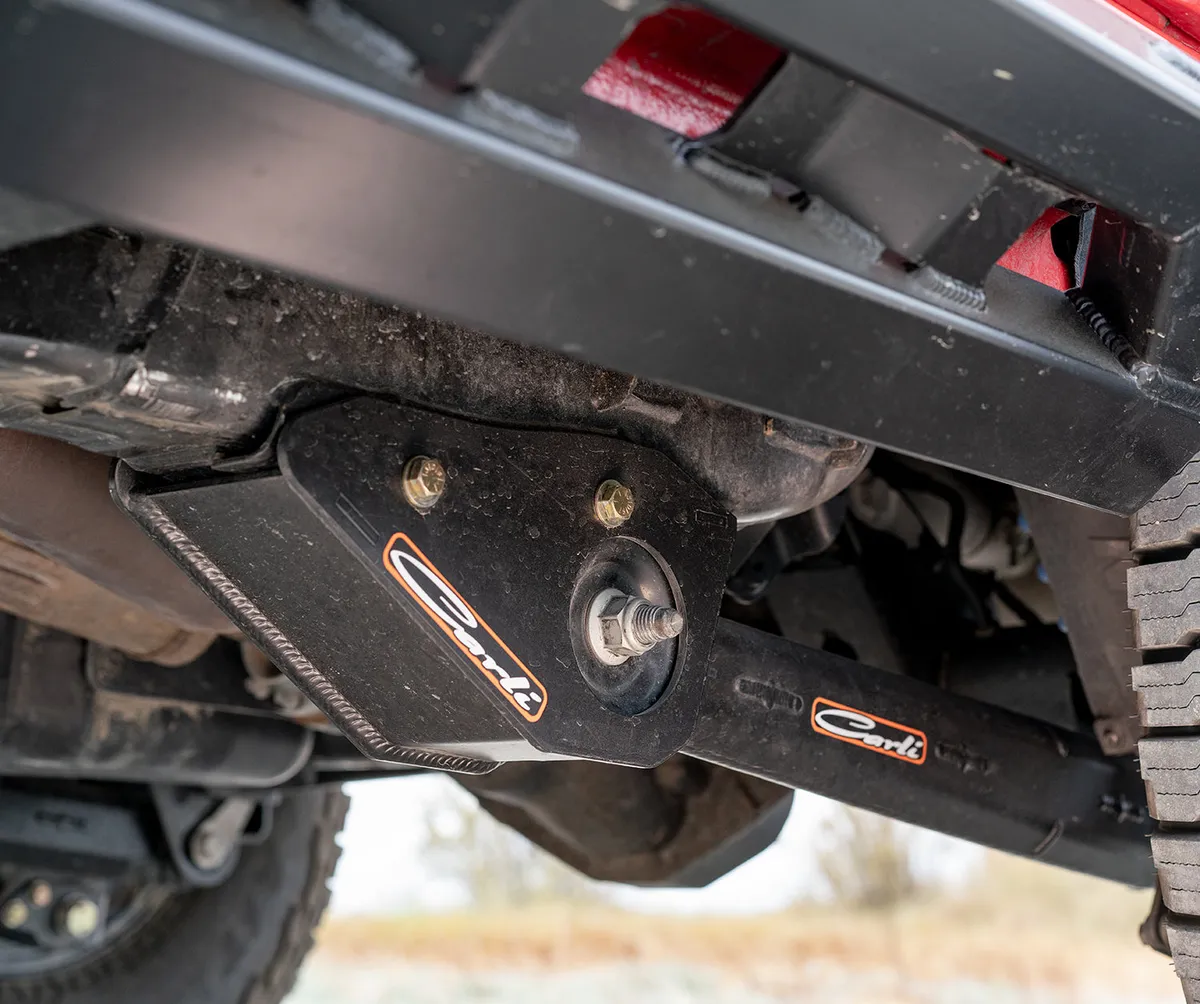 Carli 17-23 Ford Bronco Rear Lower Control Arm Mount Skid product image