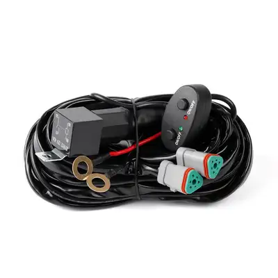 Vivid Lumen Industries Light Bar Wire Harness Dual DT-3 Connector Vivid Lumen