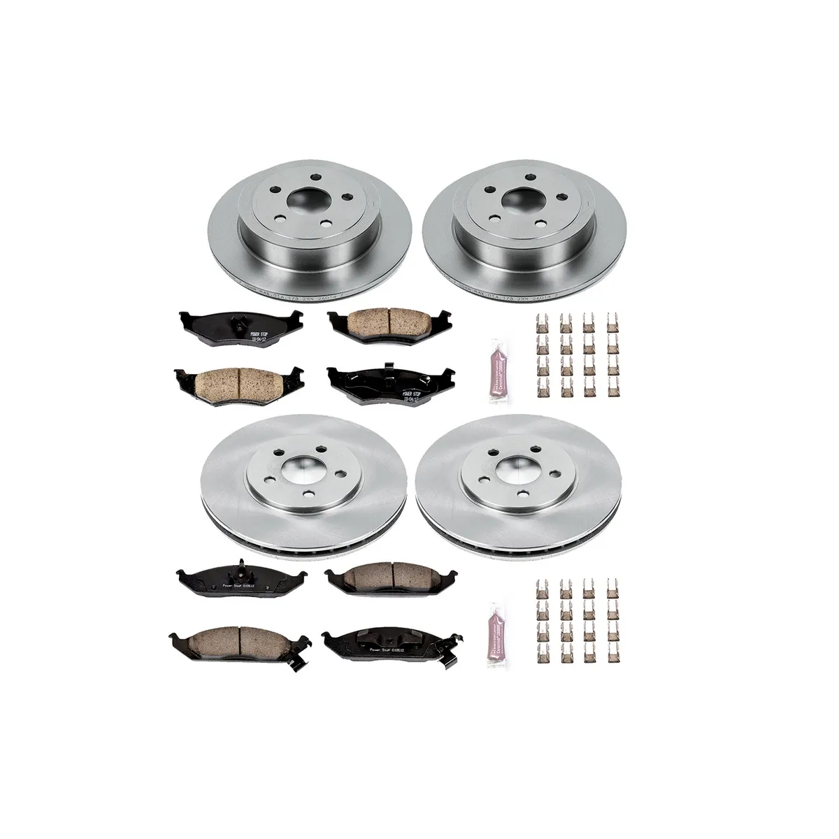 Z17 Direct Replacement Kit: Rotors; Ceramic Pads W/Hardware product image