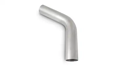 Vibrant Performance 60 Degree Stainless Steel Bend; 2.75 in. Tube OD; 4.125 in. Centerline Radius; 6 in. Leg Length From Tangent;