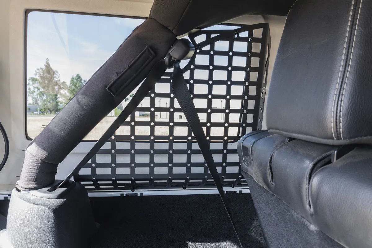 0718 Jeep Wrangler 4door Hard Top Models Only Pocketed Rear Window Molle Panel product image