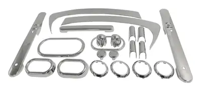 Crown Automotive Jeep Replacement Interior Accent Kit 2007-2010 JK WRANGLEr w/ 2 Doors w/ Automatic Transmission;