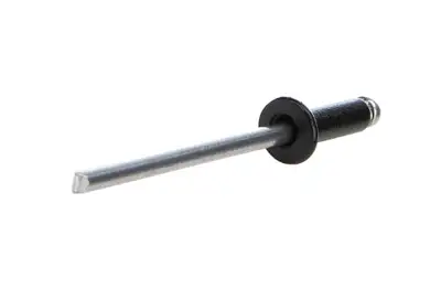 Allstar Performance 1/8in Alum Rivet Black 500pk 1/8in-1/4in