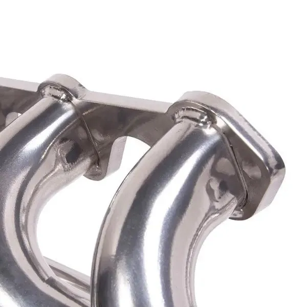 Ford Mustang 351 Swap 1-3/4 Long Tube Exhaust Headers Polished Silver Ceramic 86-93 product image