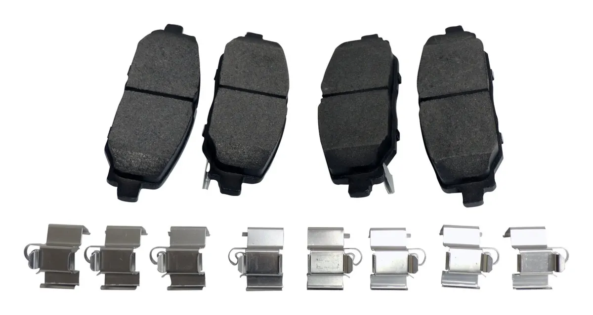 Crown Automotive Jeep Replacement "Rear Brake Pad Set for 2018+ Jeep JL Wrangler w/ 13.4"" Rear Rotors"
