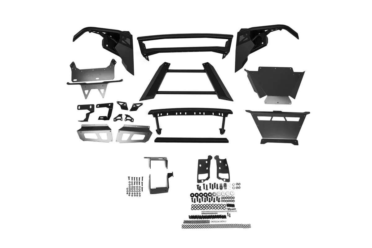 DV8 2019-2025 Ram 1500 Tube Front Bumper FBDR1-07 product image
