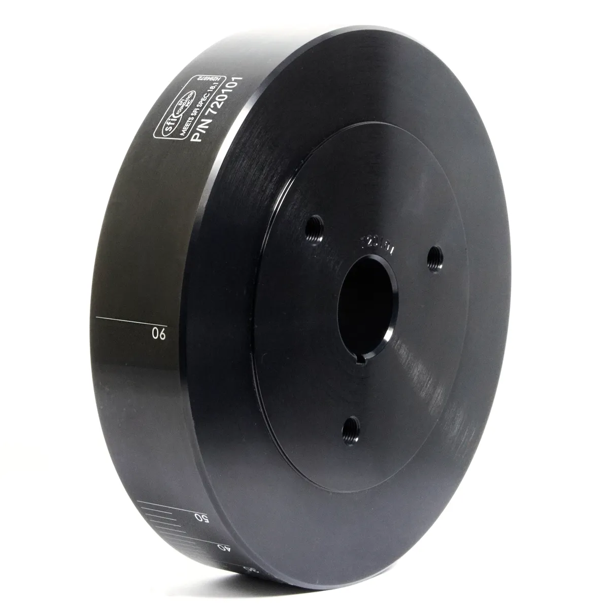 Chevy Small Blocks 283 - 350 Cid V-8 90 V-6 194 -292 Cid Inline 6 Internal Balance Steel Black Zinc Finish O.D. 7-14 In. Performance Damper product image