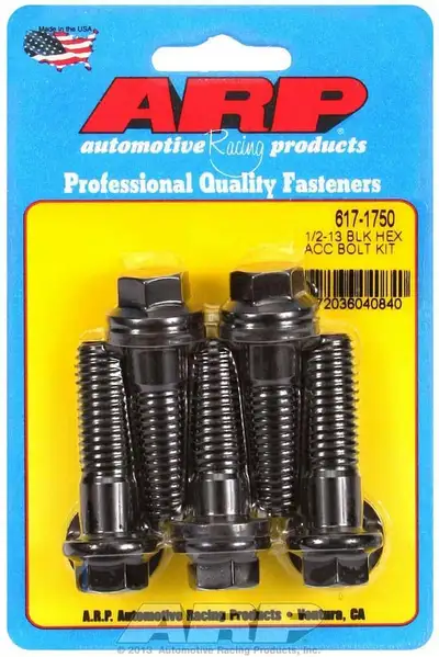 ARP Auto Racing 1/213 x 1.750 Hex Black Oxide Bolts