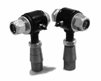 Steinjager Steinjäger 1.25-12 RH LH Poly Bushings Kits, Male 5/8 Bore x 1.50 Wide fits 2.000 x 0.250 Tubing Black Powdercoated Bush Housing Two Poly Ends Per Kit