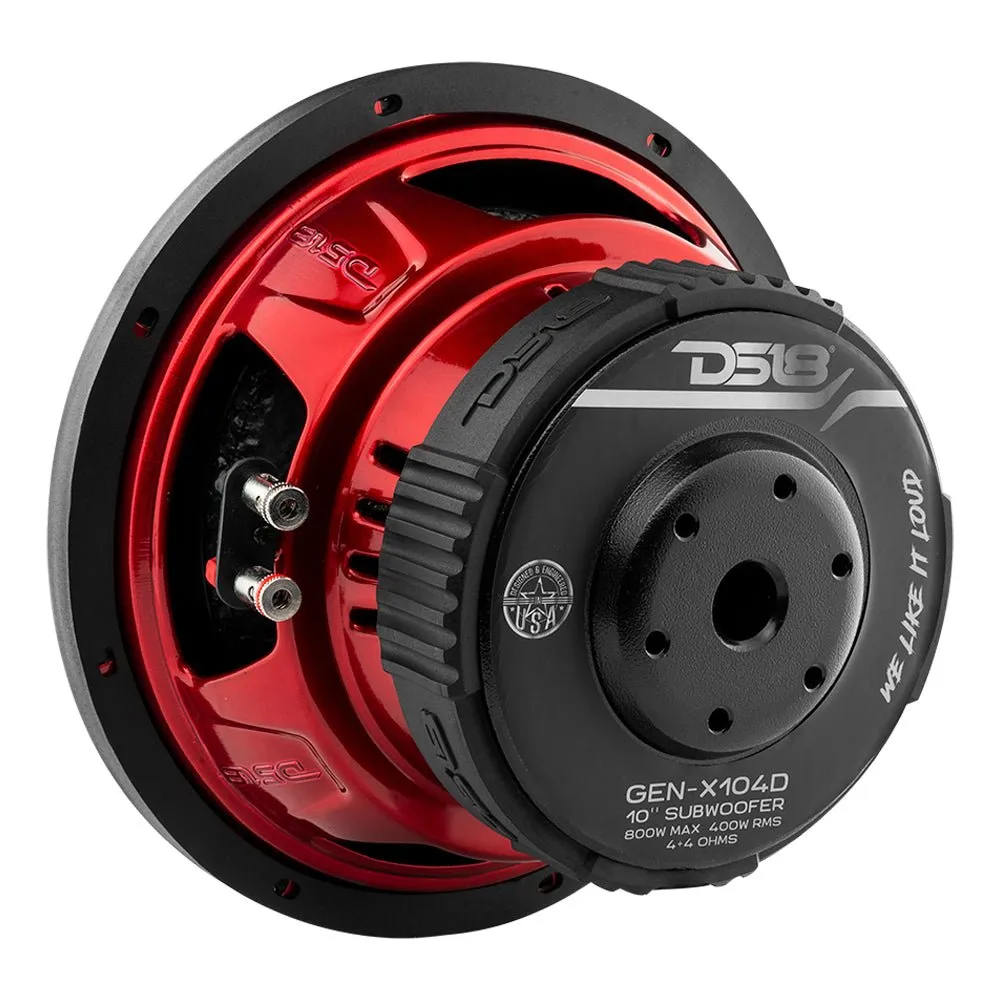 "GEN-X 10"" Subwoofer 400 Watts Rms DVC 4-Ohm" product image