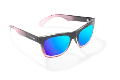 Bajio Sunglasses Cometa Silver Mirror pc Teal Gloss