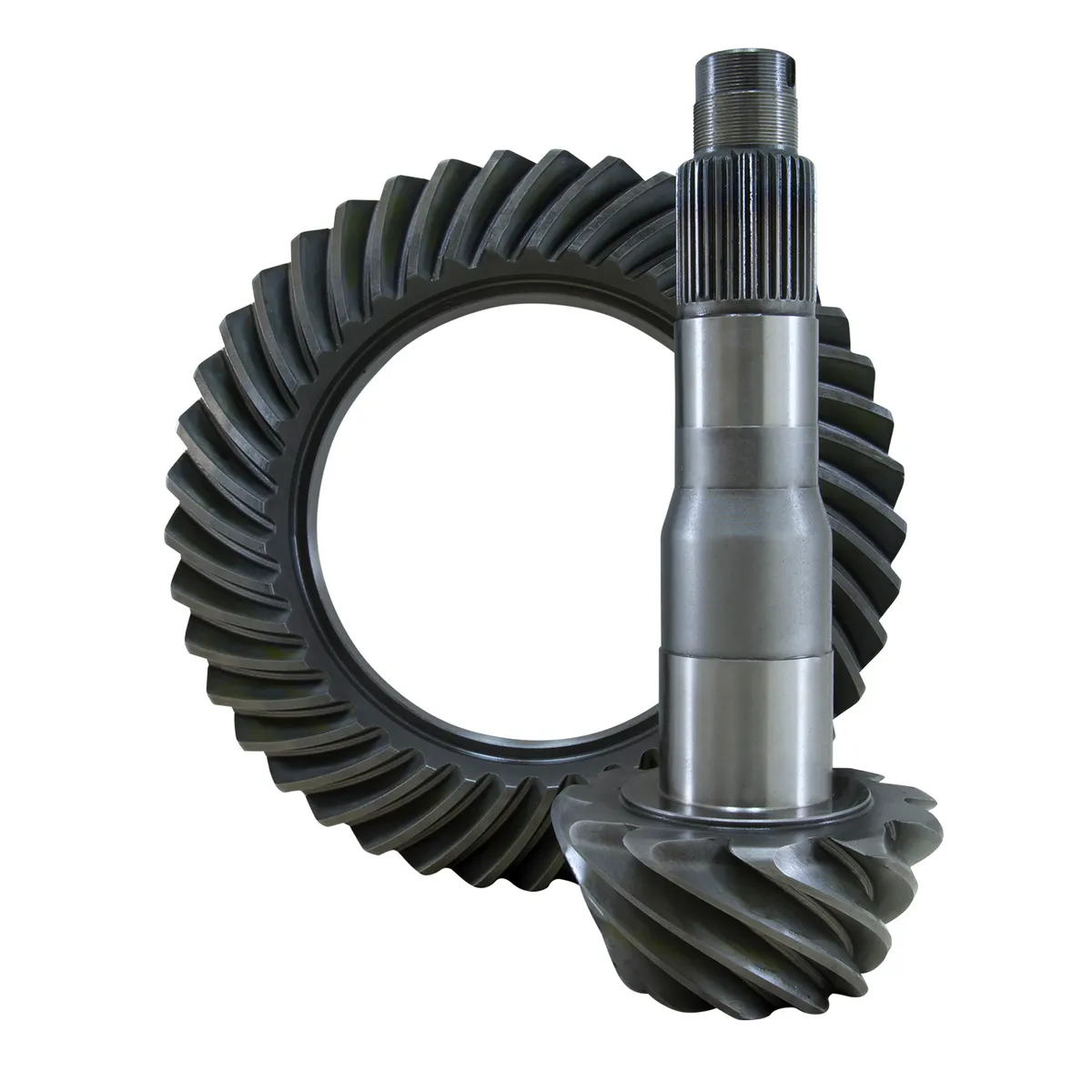 Yukon Gear And Axle USA Standard Rftg And Pftion Gear Set For 11 And up Ford 10.5in ft a 4.56 Ratio.