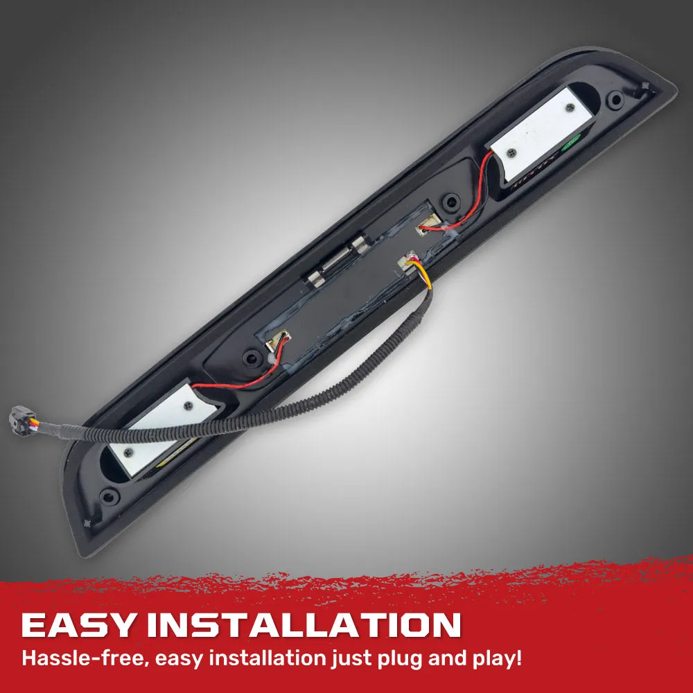 Ford 17-19 Raptor - Ultra High Power Red LED 3rd Brake Light Kit w Red LED Running Lights And Ultra High Power Cree Xml product image