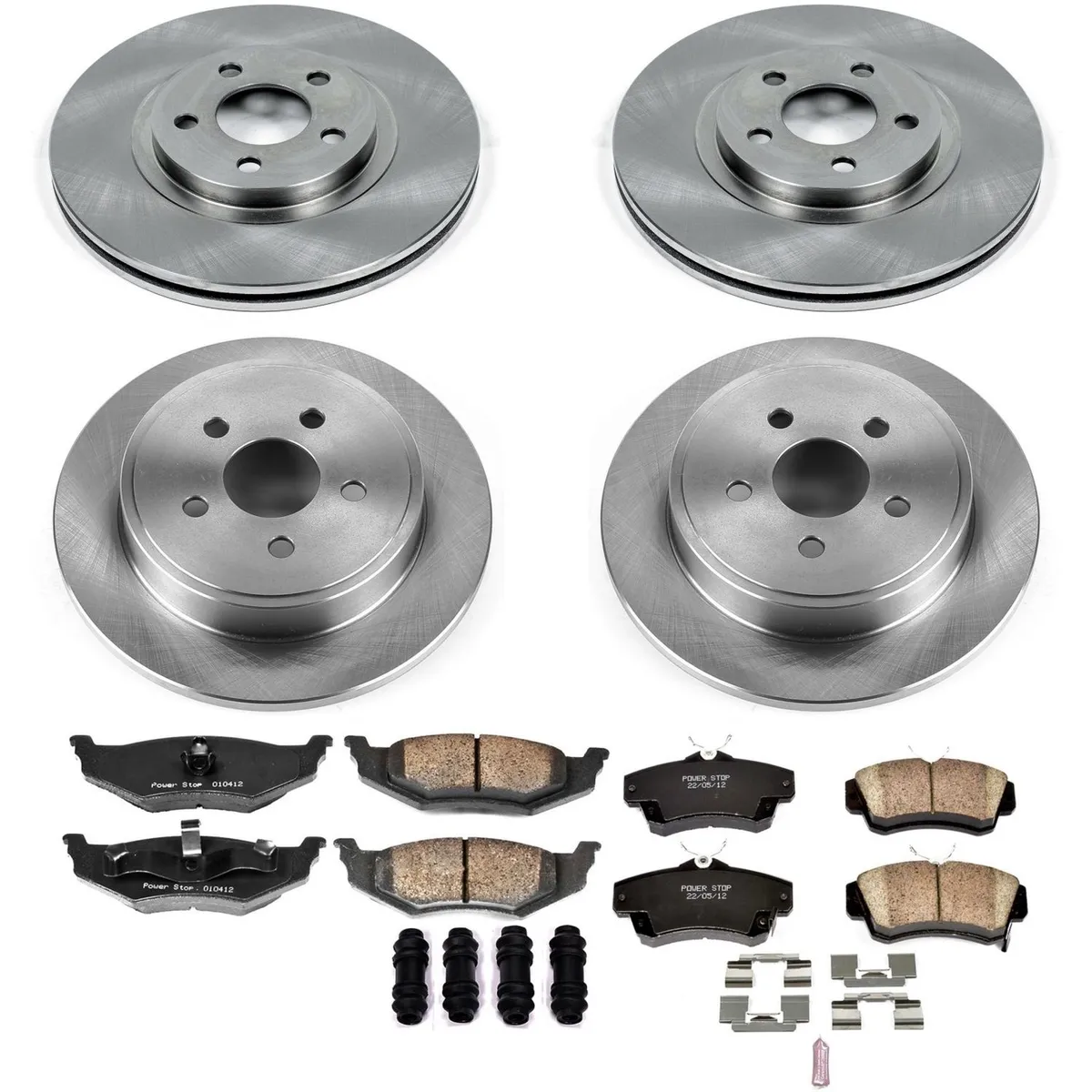 Z17 Direct Replacement Kit: Rotors; Ceramic Pads W/Hardware product image