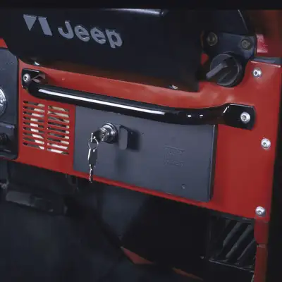 Tuffy Security Products Glove Box - '55-86 CJ / '81-85 Scrambler CJ8 (Black)