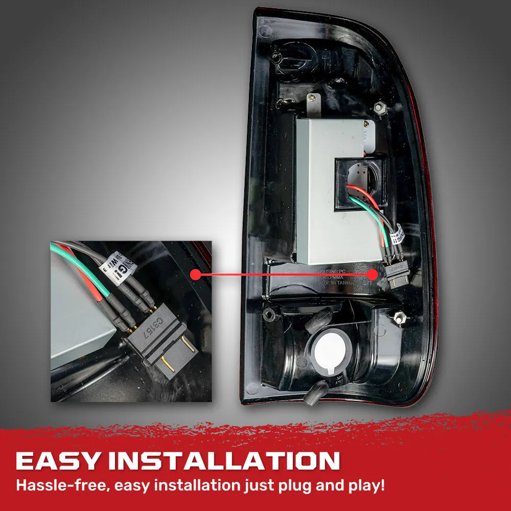 Ford Superduty F250hd350450550 08-16 Oled Tail Lights With Scanning Oled Turn Signals - Smoked Lens product image