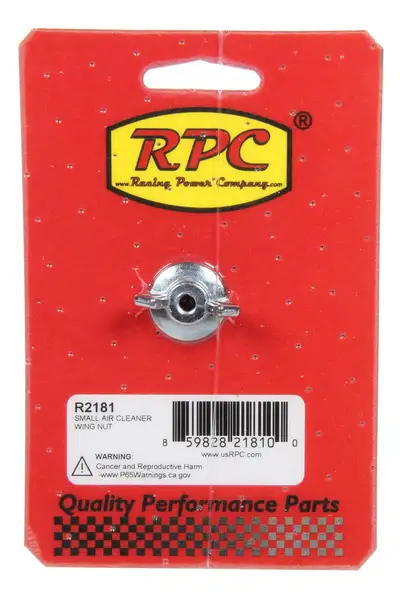 Racing Power Company Small Air Cleaner Wing Nut