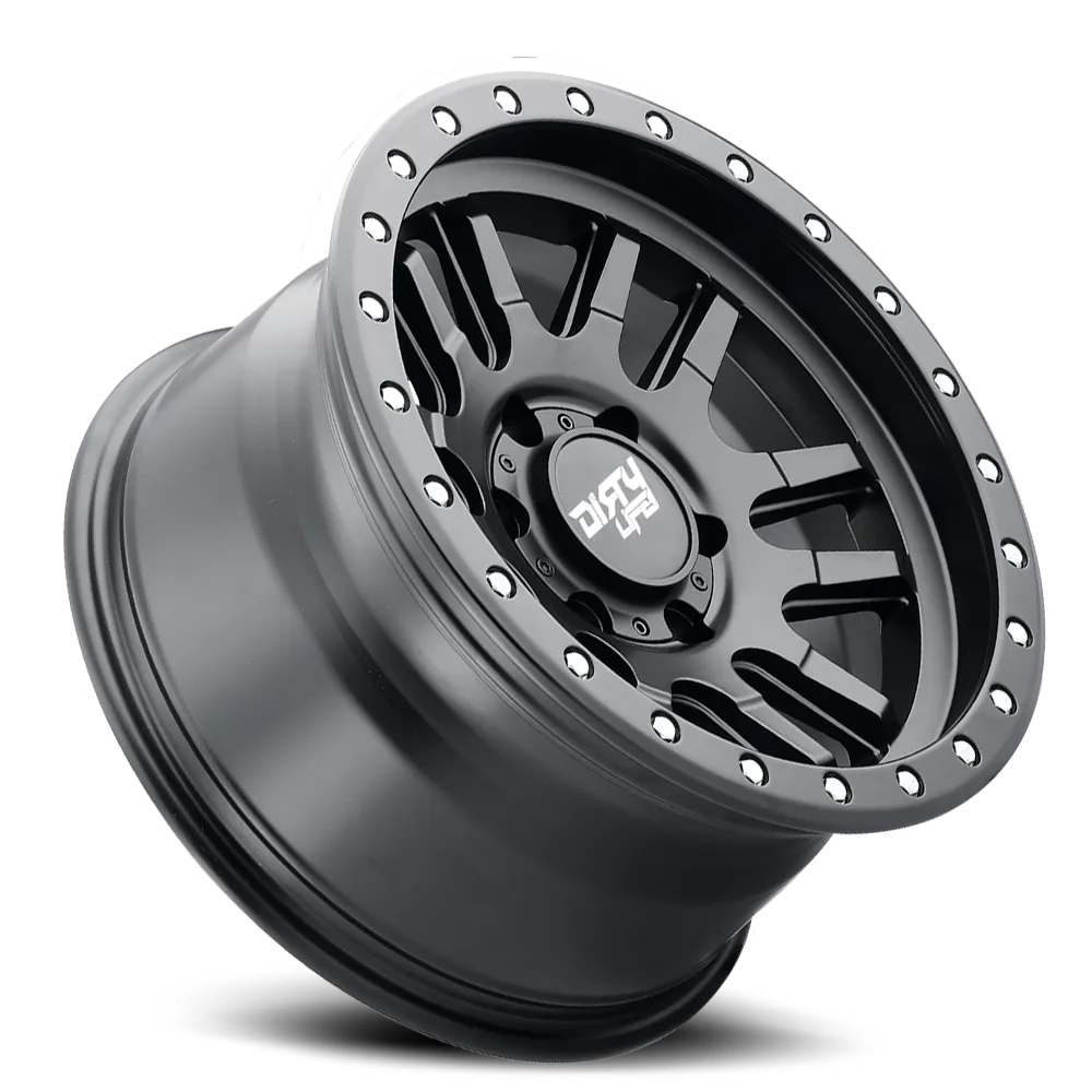 Dirty Life Canyon Pro 9309 Matte Black Matte Black Lip 17x9 6-139.7 0mm 106mm product image