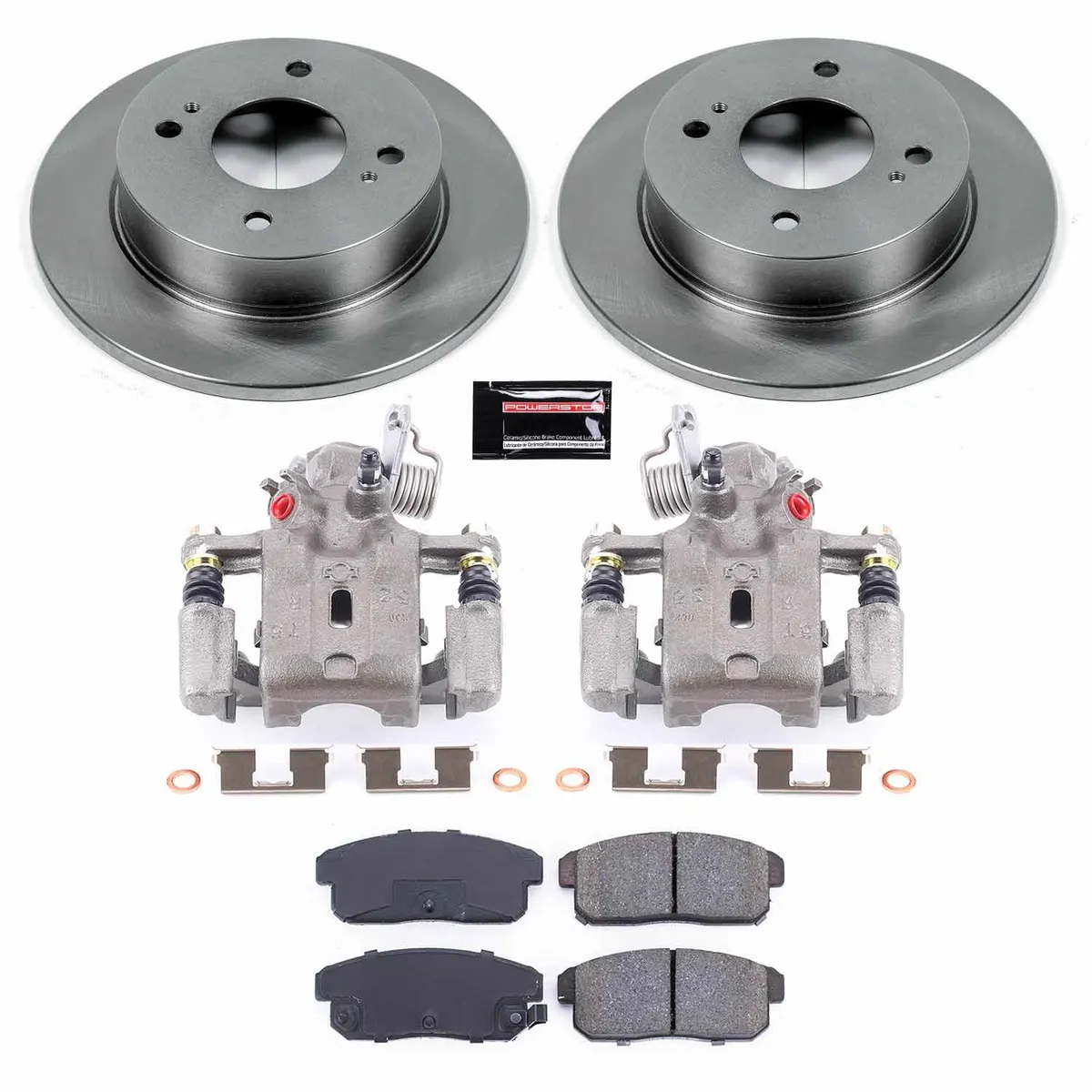 Z17 Direct Replacement Kit: Rotors; Ceramic Pads; Calipers product image