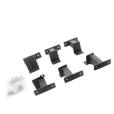 Go Rhino go Rhino Fsd4506tk - Dominator Extreme Frame Slider - Mounting Brackets Only - Textured Black