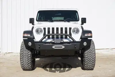 LoD Offroad JL/JT Signature Series Full Width Front Bumper w / NO GUARD (Black Powder Coated)