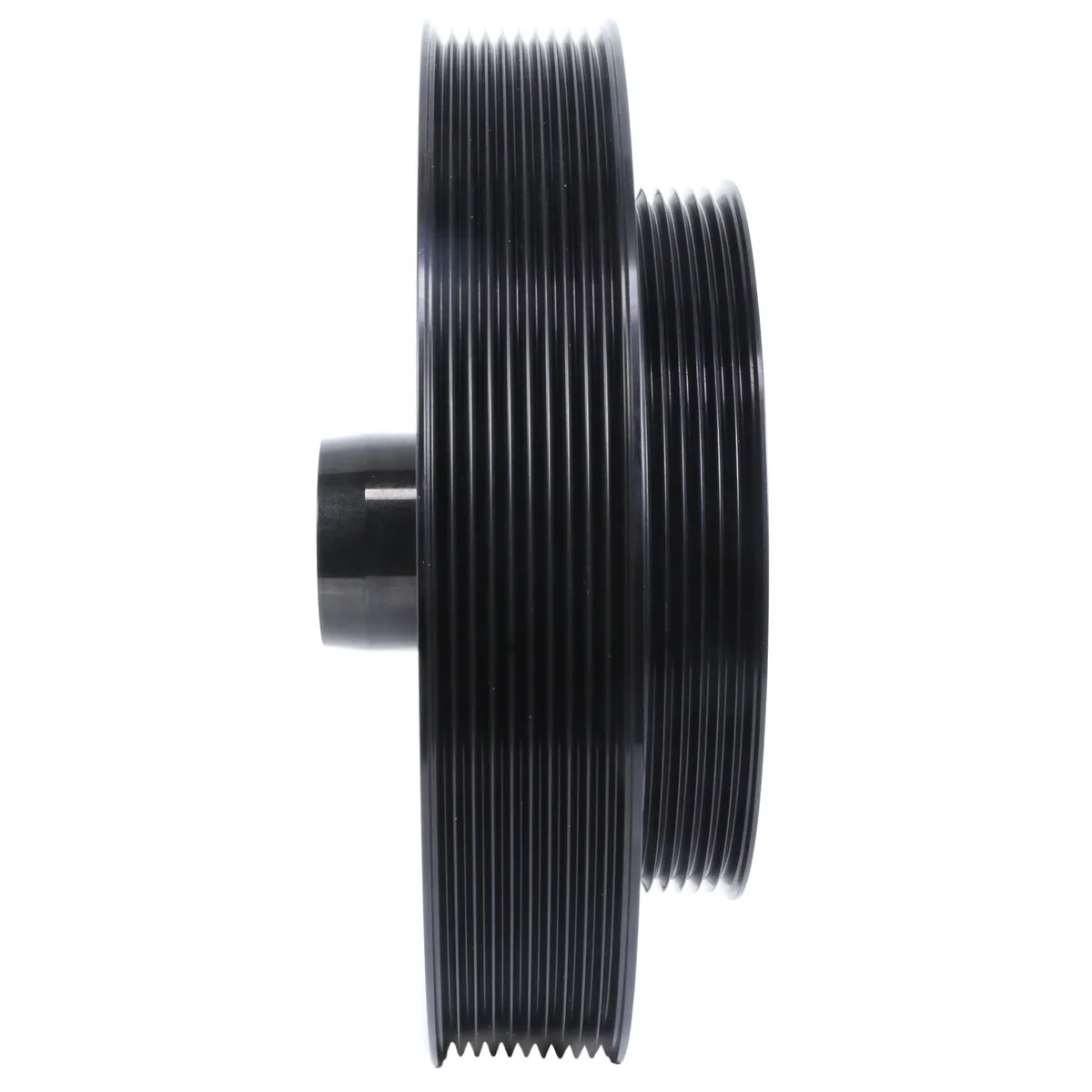 Harmonic Balancer - Fluidampr- 11 Overdrive Srt Hellcat 6.2l Hemi- Steel - Black Anodized Black Zinc Chromate - 6-18 Dia - 12.5 Lbs - Sfi 18.1 - Made in USA - Each product image