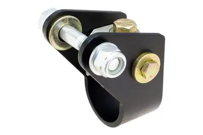 Rock Jock Currectlync® Steering Stabilizer Relocation Bracket; Tie Rod Clamp; Fits 40-42mm Tie Rods;