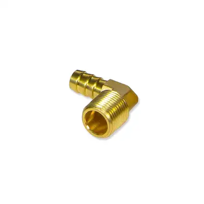 Pacific Performance Engineering 1/2 Inch NPT-M to 1/2 Inch Barb 90 Degree