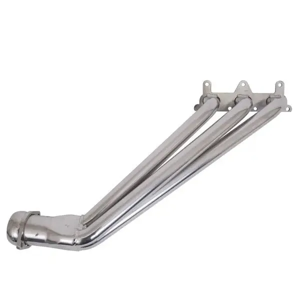 Chevrolet Camaro V6 1-5/8 Long Tube Exhaust Headers With High Flow Cats Polished Silver Ceramic 10-11 product image