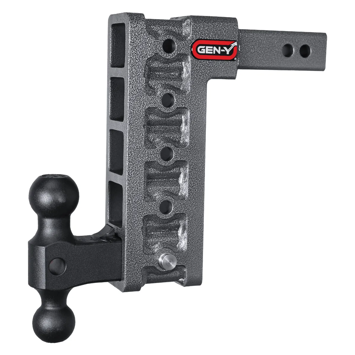 GEN-Y Hitch Mega-Duty 10in Drop Hitch w/ Dual-Ball Mount and Pintle Lock product image
