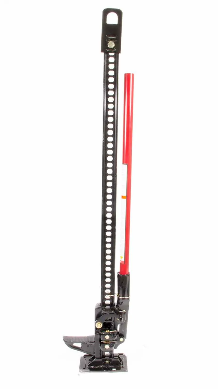 48 Cast Steel Model 7000 lb. Capacity 4660 Rated Capacity. Black Jack with a Red Handle. product image