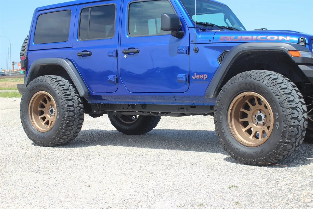 Stealth Front Full Width Winch Bumper Sheet Metal Pre-Runner Guard | Rubicon Only - Texture Black 2018-2025 Jeep JL JLU JT product image