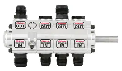 Peterson Fluid Oil Pump 4-Stage R4 Left Side