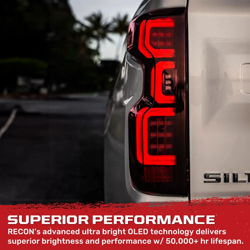 Chevy Silverado 2500/3500 20-23 Ultra Bright OLED Tail Lights (Replaces Factory/OEM Halogen Tail Lights Only) - Multiple Lens product image