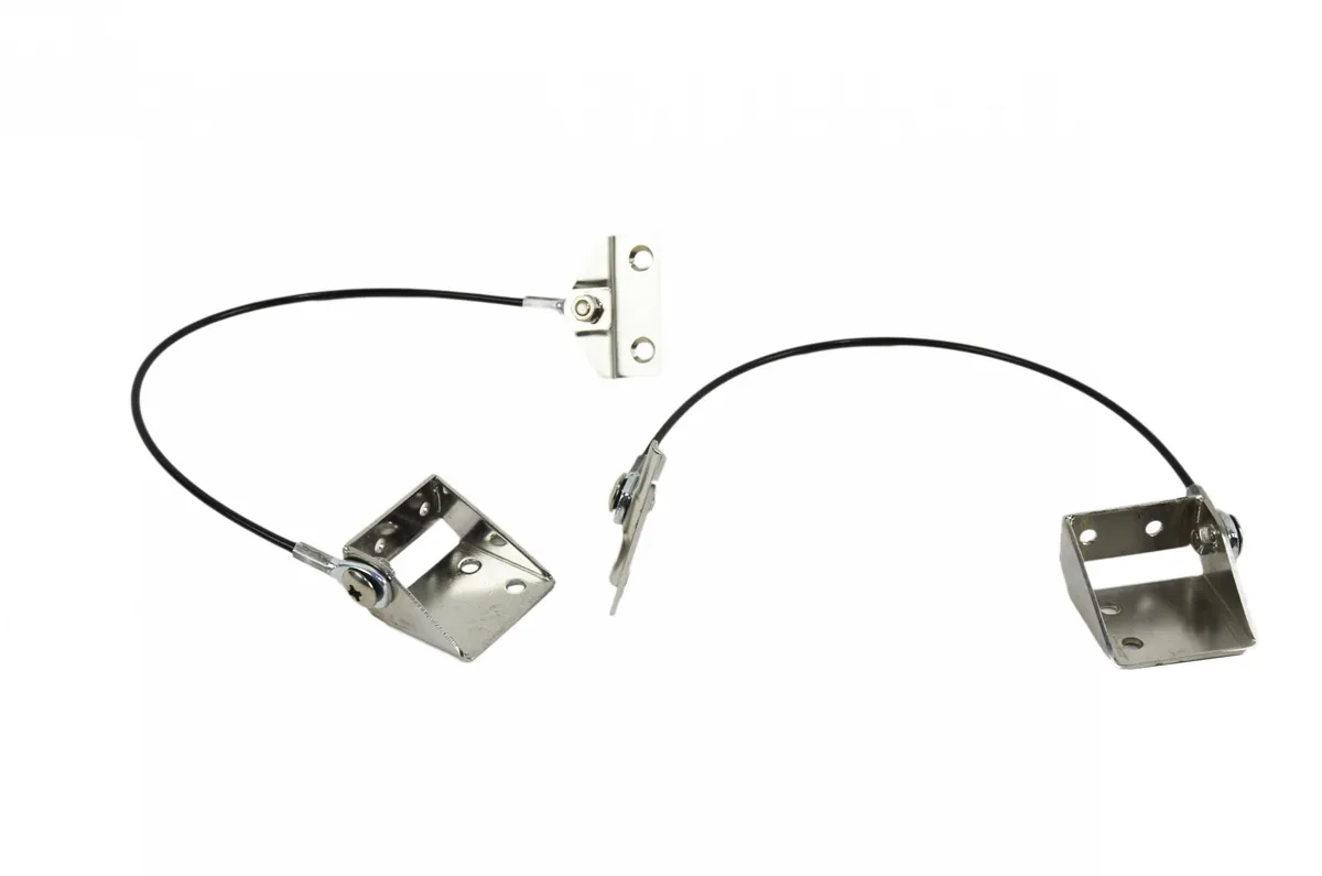 Jeep CJ Tailgate Pivot Latch Assembly Fiberglass Body 76-86 CJ Polished Silver Kentrol product image