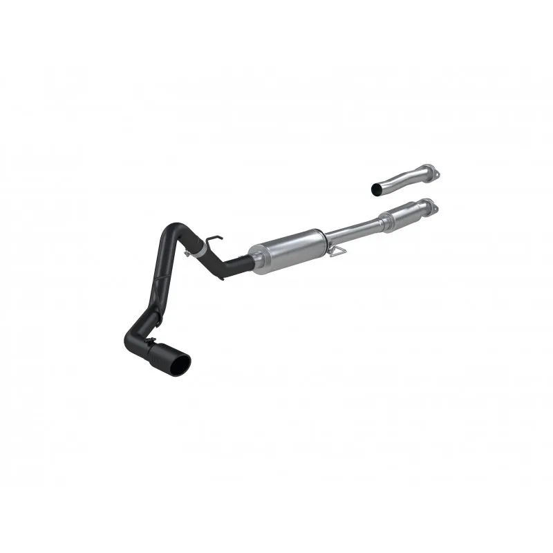 2021-2021 Ford F-150 2.7L 3.5L Ecoboost 5.0L Black Coated Aluminized Steel 3 Cat-Back Single Side product image