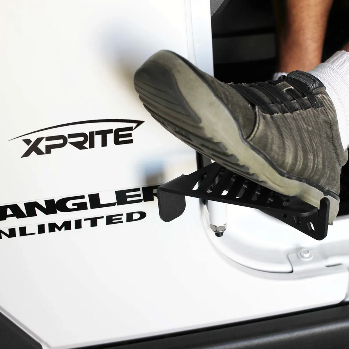 Xprite Xprite Front Foot Pegs with Slots for 2007-2018 Jeep Wrangler JK