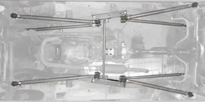 Steinjager Suspensions 1997-2002 Long Arm Travel Kit Chrome Moly Tubing, Manual Transmission Texturized Black