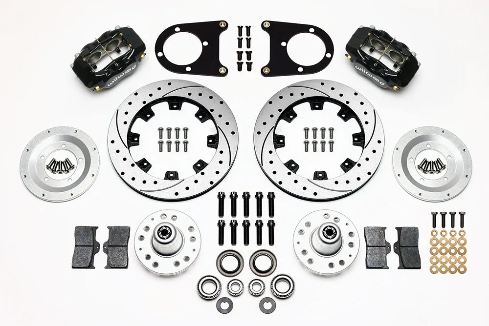 1937 - 1948 Ford Forged Dynalite Big Brake Front Brake Kit (Hub) - 140-8583 product image