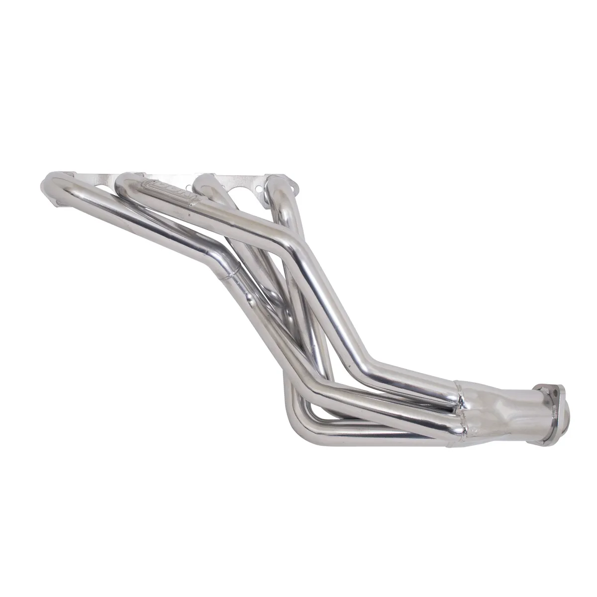 Ford Mustang 5.0 1-5/8 Long Tube Exhaust Headers Automatic Trans Polished Silver Ceramic 79-93 product image