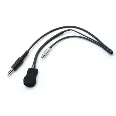 Rugged Radios Imsa Wired Open Face Helmet Kit With M102 Military Mic