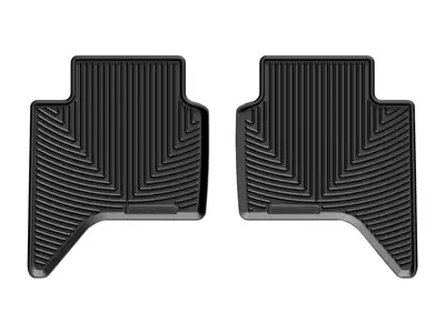 Weathertech All Weather Floor Mats; Black; Rear;