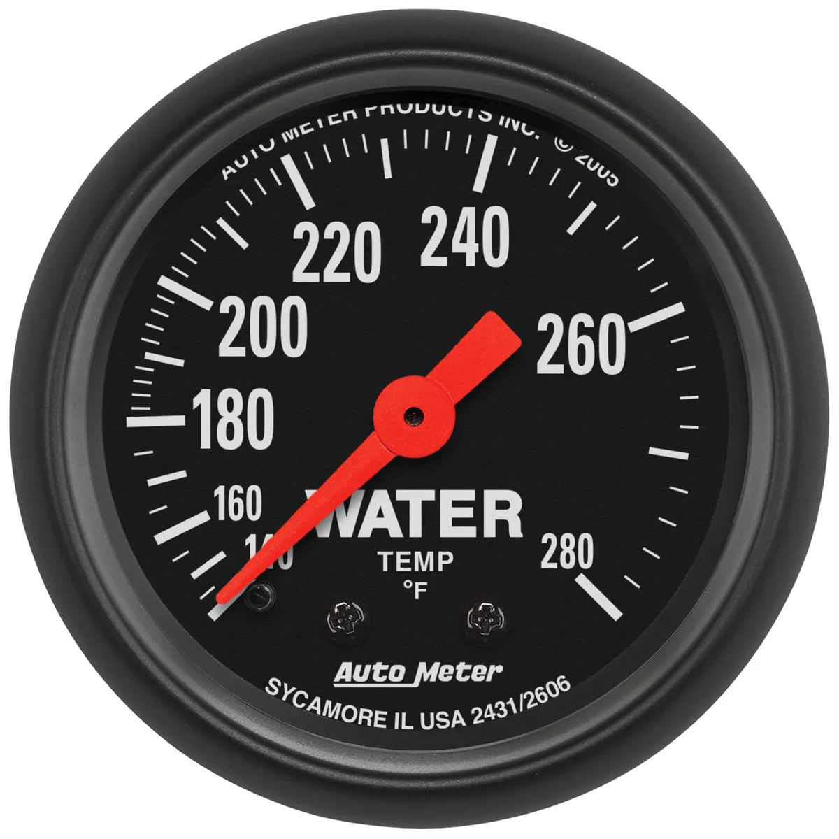 Gauge, Water Temp, 2 1/16", 140-280?F, Mechanical, Z Series product image