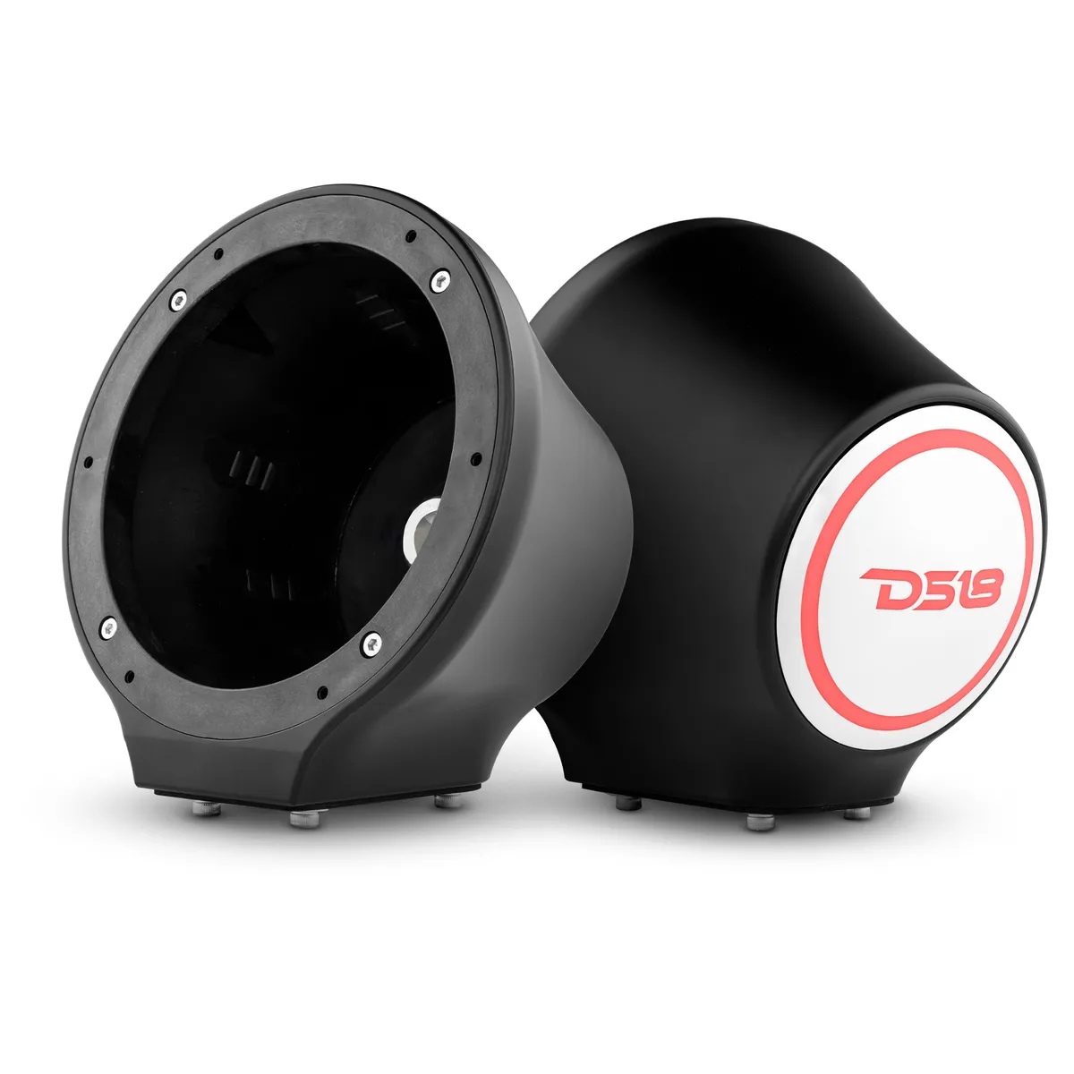 6.5” Universal Flat Mount Kick Panel Speaker Pod – Jet Skis, Jeeps, Motorcycles – RGB LED Lights product image