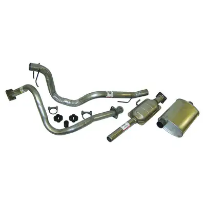 Crown Automotive Jeep Replacement 1987-1990 Wrangler YJ with 4.2L engine; Muffler & Tailpipe