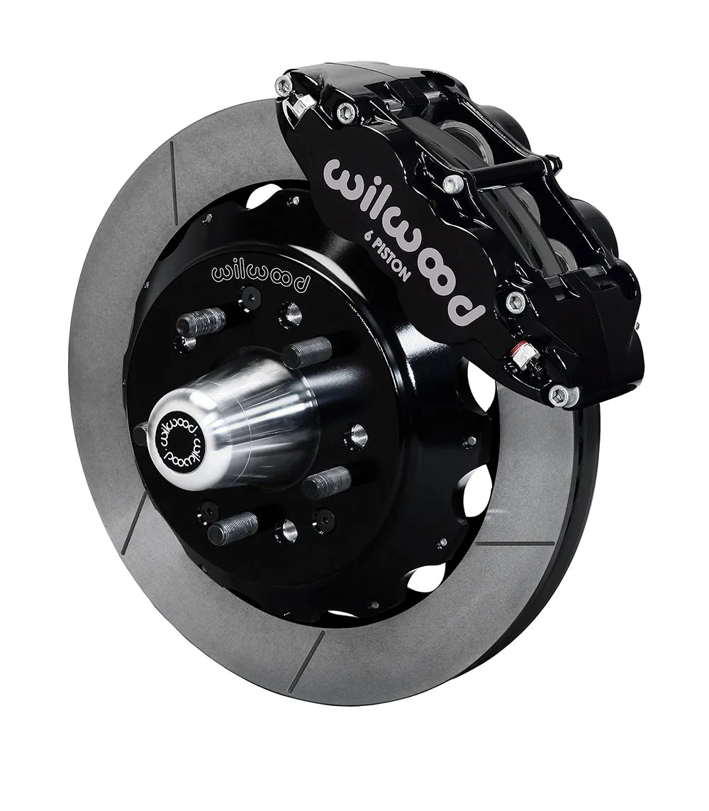 1965 - 1972 Chrysler, Dodge, Plymouth Forged Narrow Superlite 6R Big Brake Front Brake Kit (Hub) - 140-15199 product image
