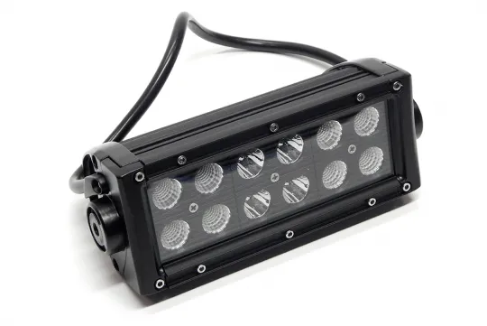 7.5 Inch LED Light Bar Black Series Double Row Straight Combo Flood/Beam 36W DT Harness 3,240 Lumens Southern Truck Lifts product image