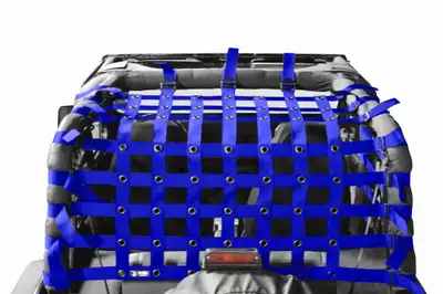 Steinjager Tops and Covers 1987-1995 Cargo Nets Blue