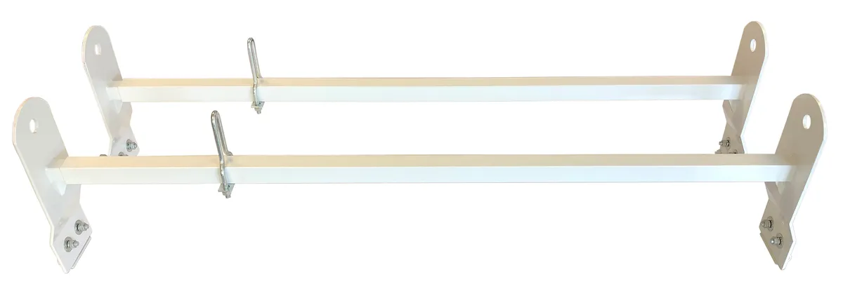 Van Rack 2 Bar rg Mount White product image