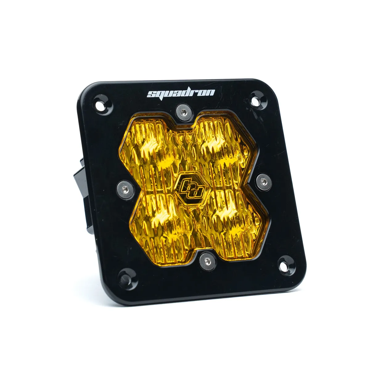 Squadron 2.0 Sport Black Flush Mount LED Auxiliary Light Pod Universal Clear Work/Scene Baja Designs product image